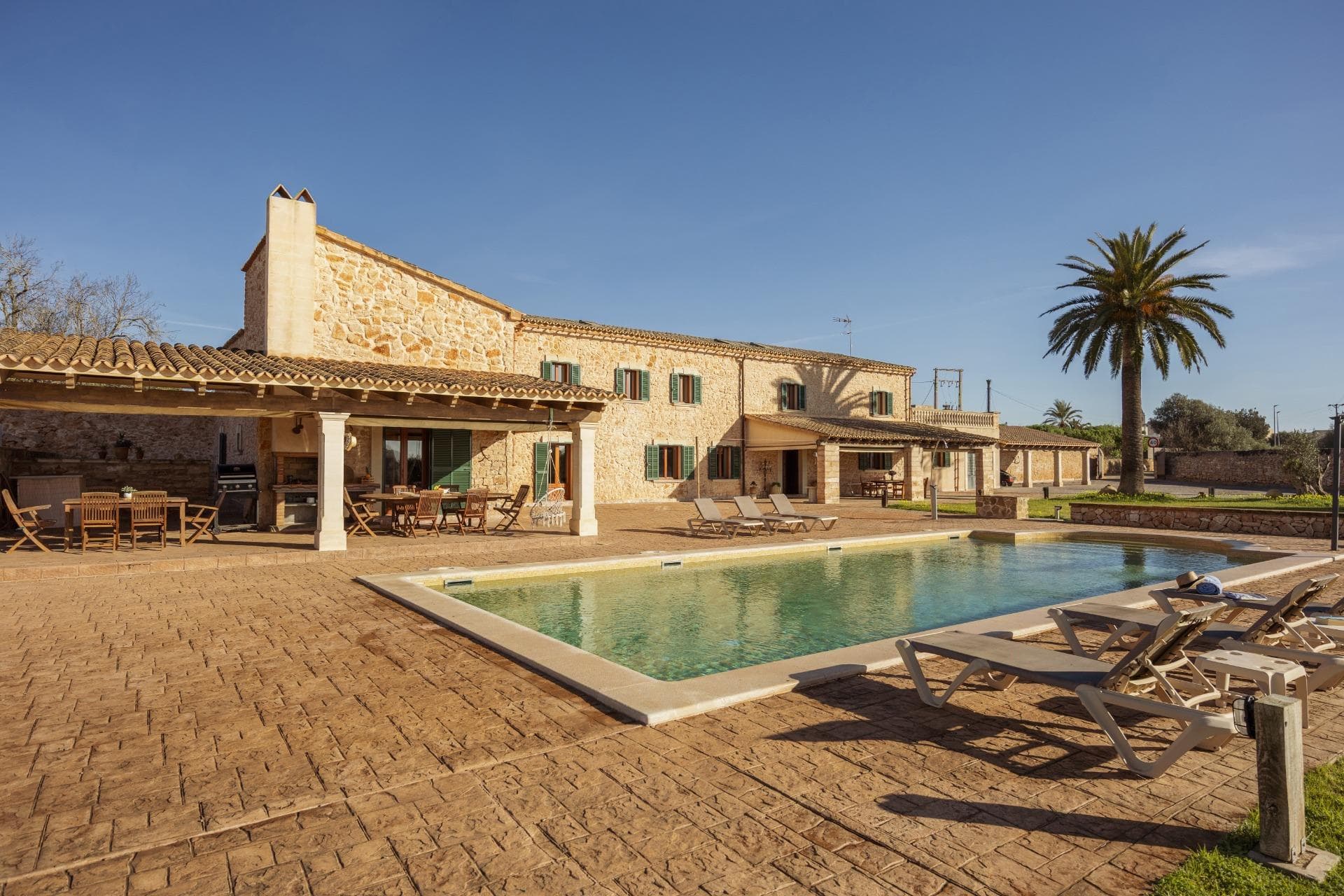 Casa con licencia turística de 8 personas en Santanyí