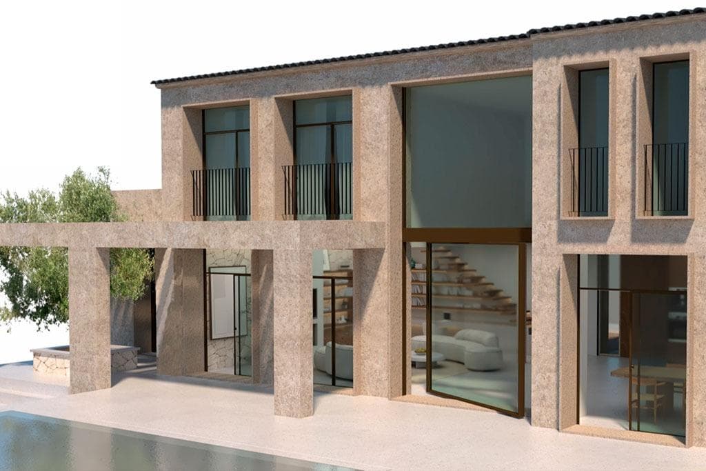 Suelo rústico con proyecto para la construcción de una finca rústica en Santanyí – foto 2