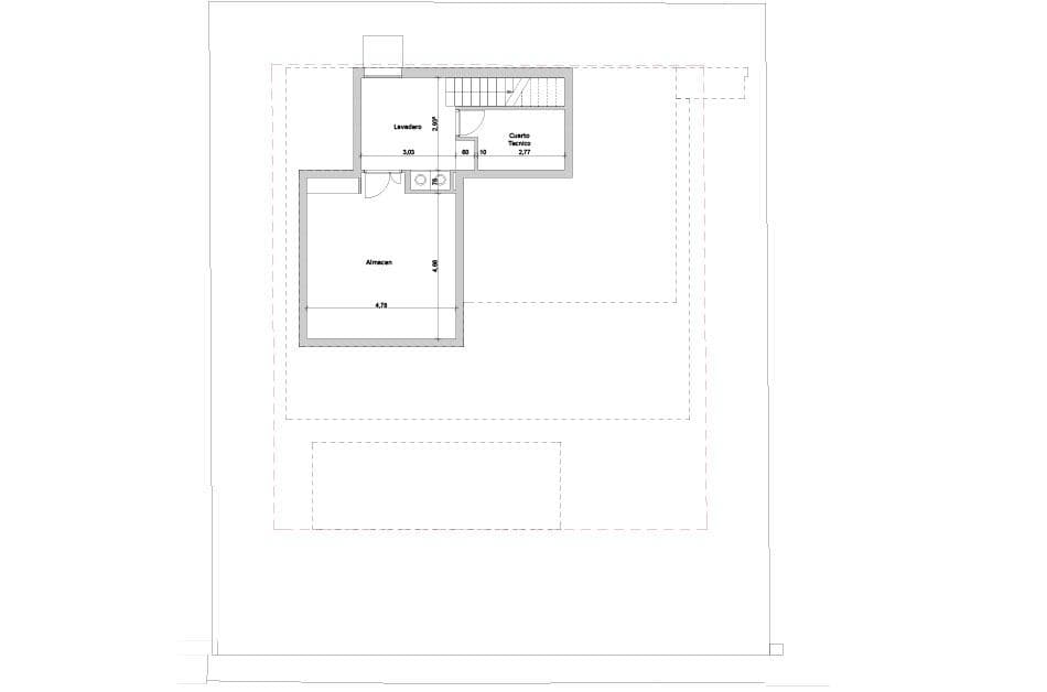 Parcela con proyecto de vivienda unifamiliar aprobada en Cap des Moro cerca de S' Amarador – foto 3