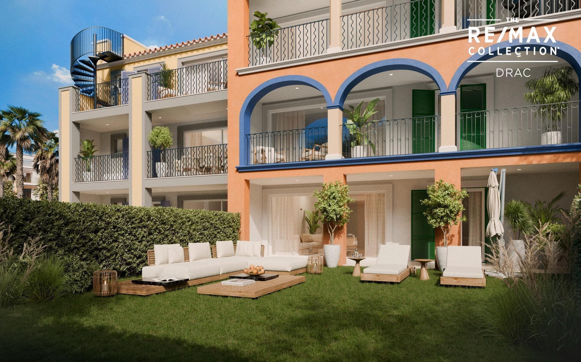 Wohnanlage: Jardins de Portocolom: Apartments im 1. Stock – foto principal