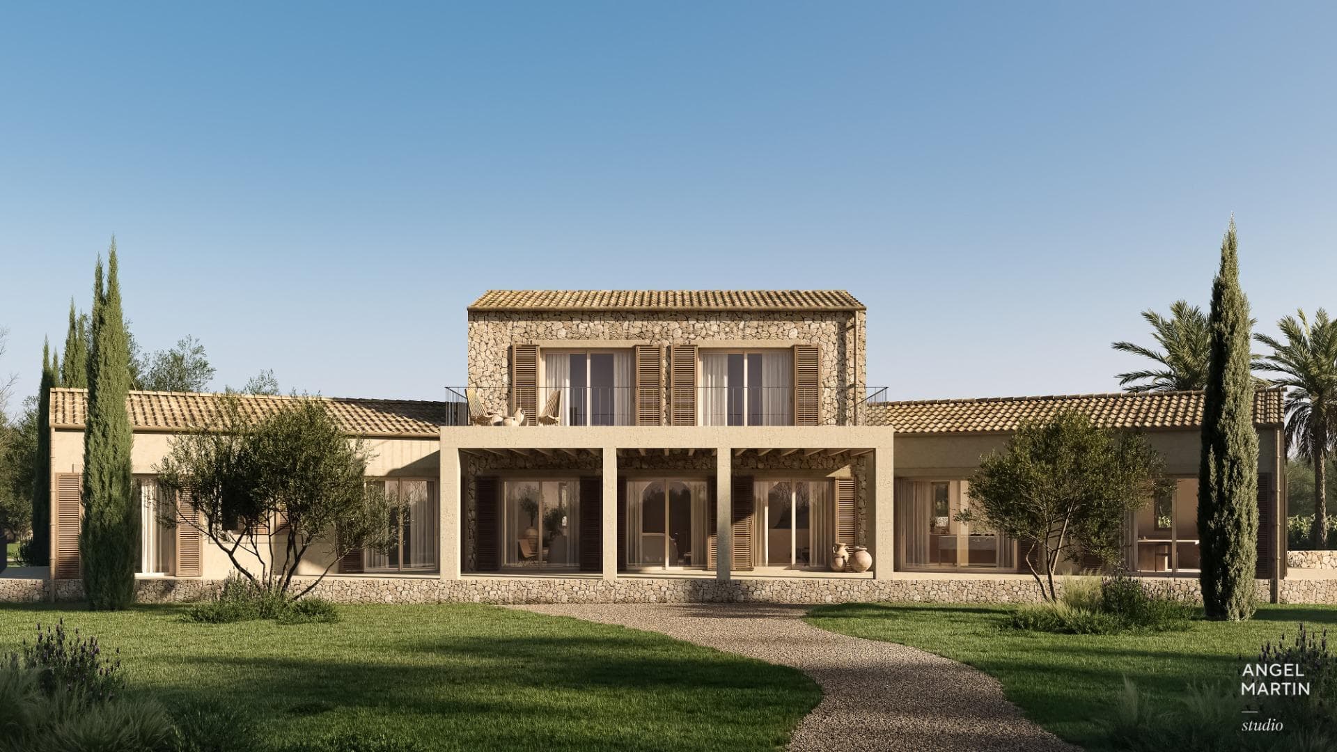 Mediterranes Juwel: Son Salom Anwesen mit Baugenehmigung und Luxusprojekt in Santanyí – foto principal