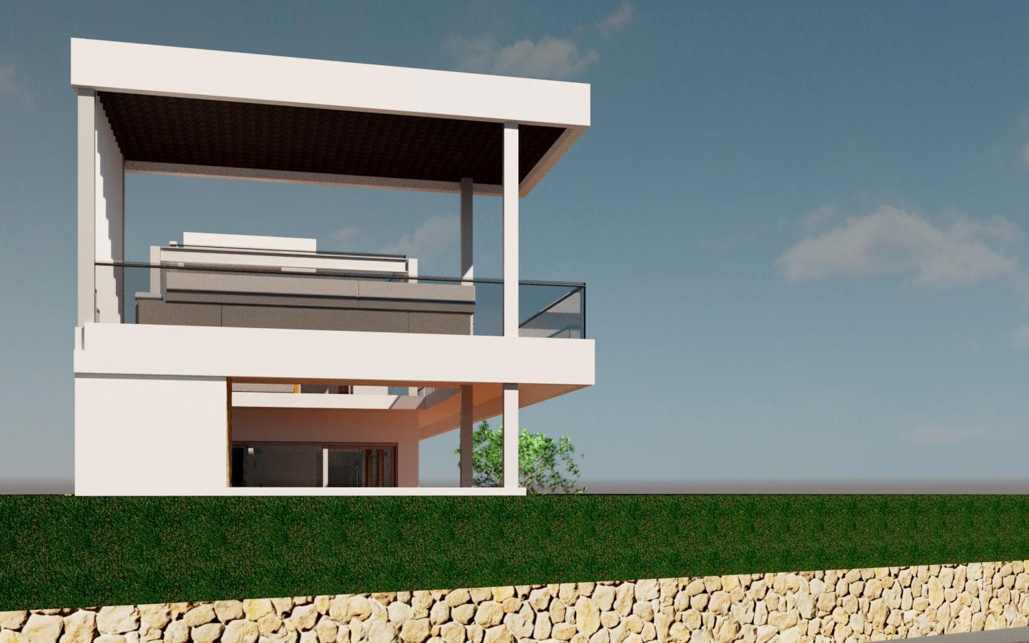 Gran solar urbano cerca de S' Amarador con proyecto – foto 2