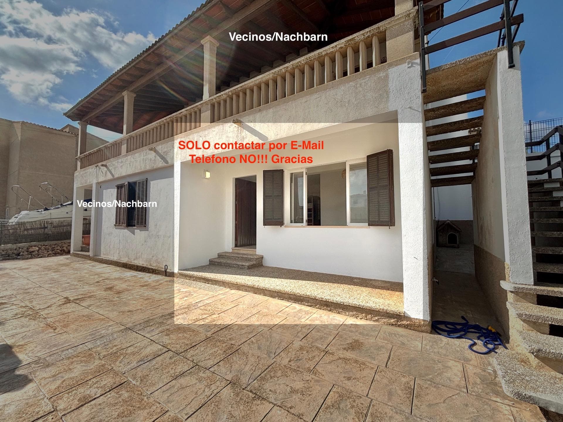 Bonito, luminoso recién reformado planta baja de 2 habitaciones en planta baja en Cala Figuera.